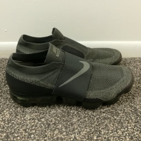 Nike Air Vapormax Moc Midnight Fog Black Grey Mens 10.5 Rare AH3397-013 - Picture 1 of 9